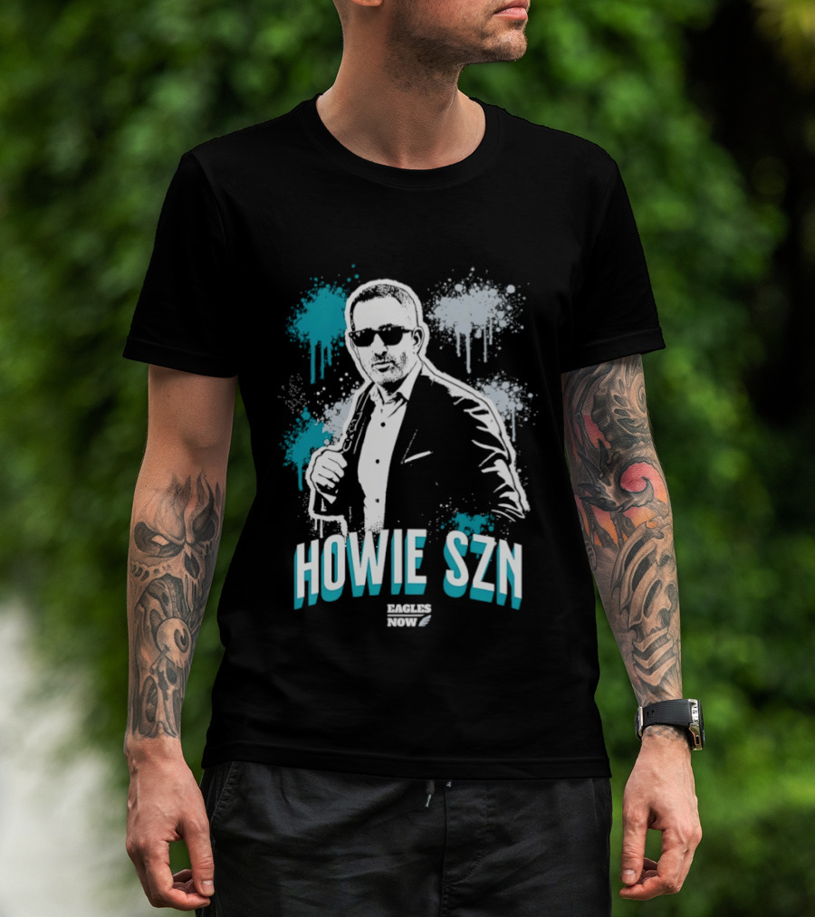 Howie SZN Philadelphia Eagles Football Fan Gear T-Shirt