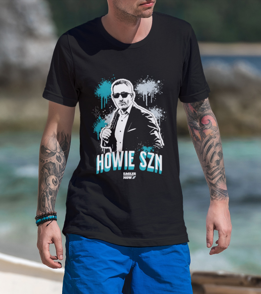 Howie SZN Philadelphia Eagles Football Fan Gear T-Shirt