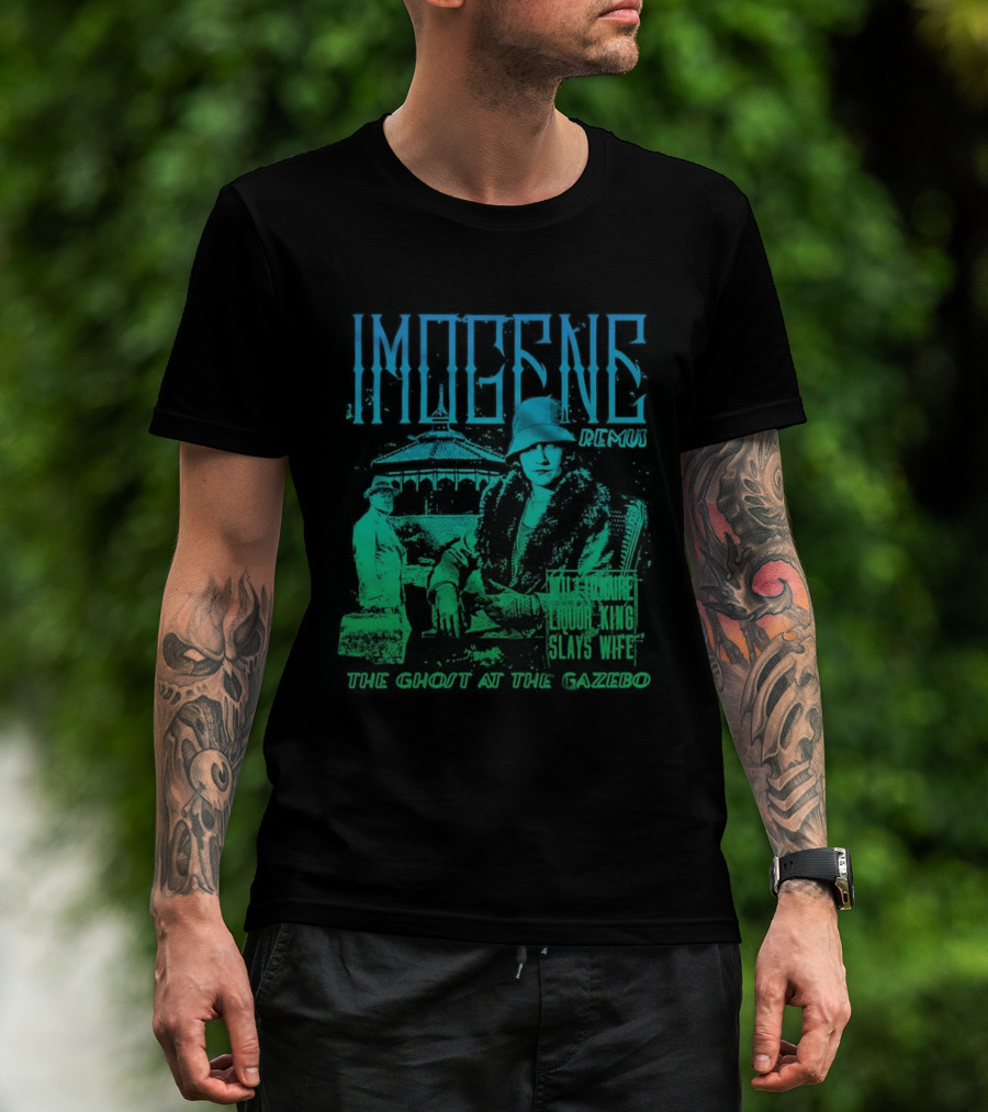 Imogene Remus The Ghost At The Gazebo Liquor King Slays Wife Murder Mystery T-Shirt