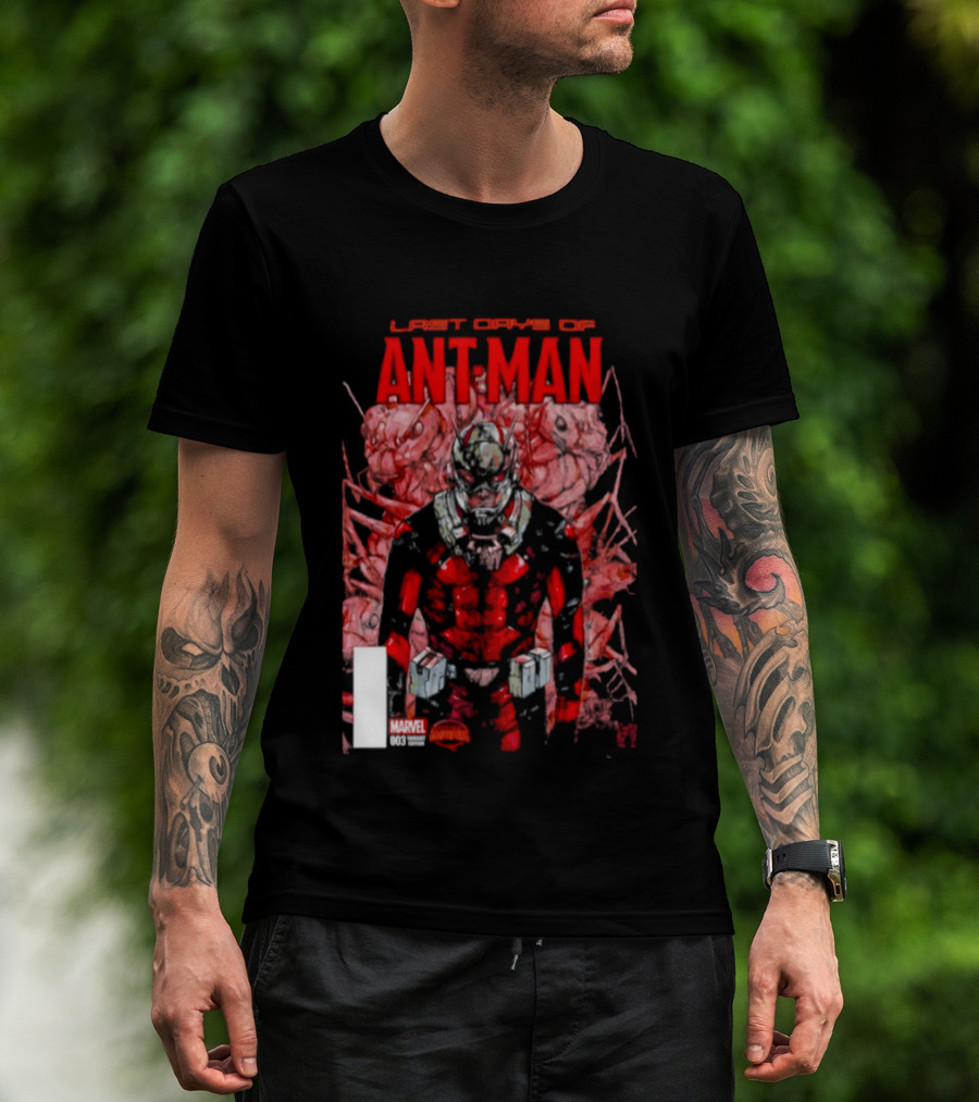 Last Days Of Ant Man Marvel Comic Cover T-Shirt