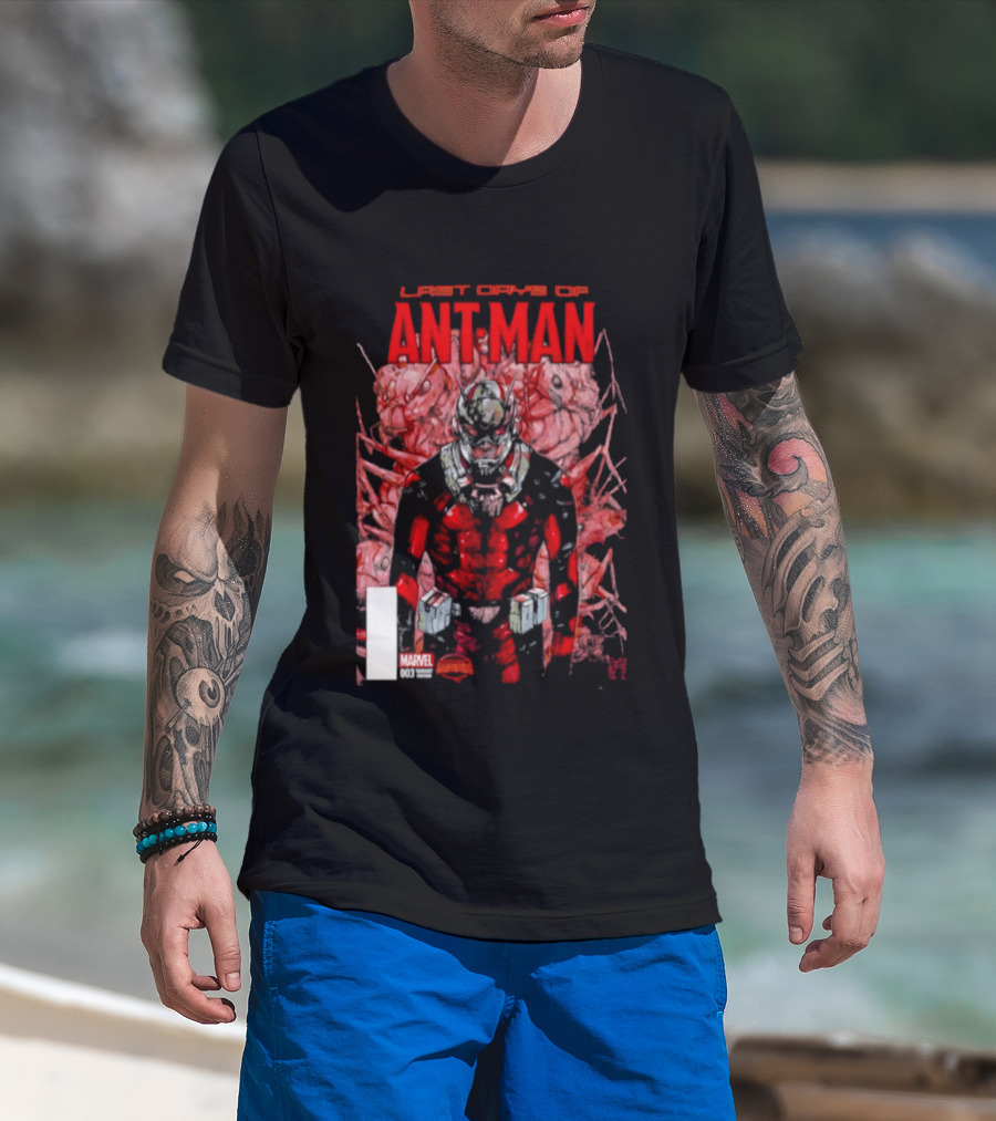 Last Days Of Ant Man Marvel Comic Cover T-Shirt