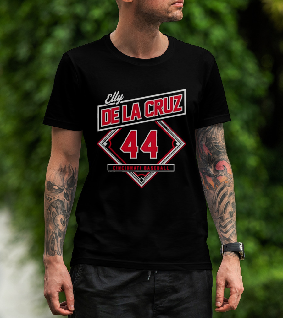 Elly De La Cruz 44 Cincinnati Baseball Reds T-Shirt