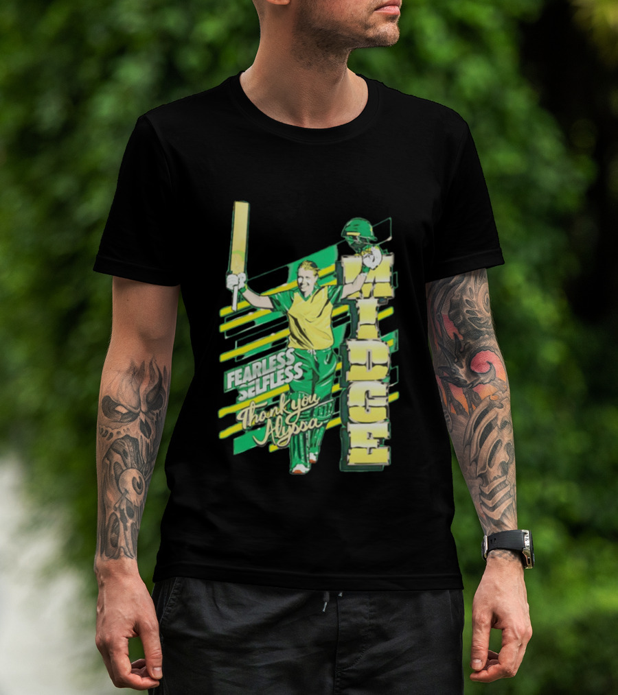 Fearless Selfless Thank You Alyssa Cricket Midge T-Shirt