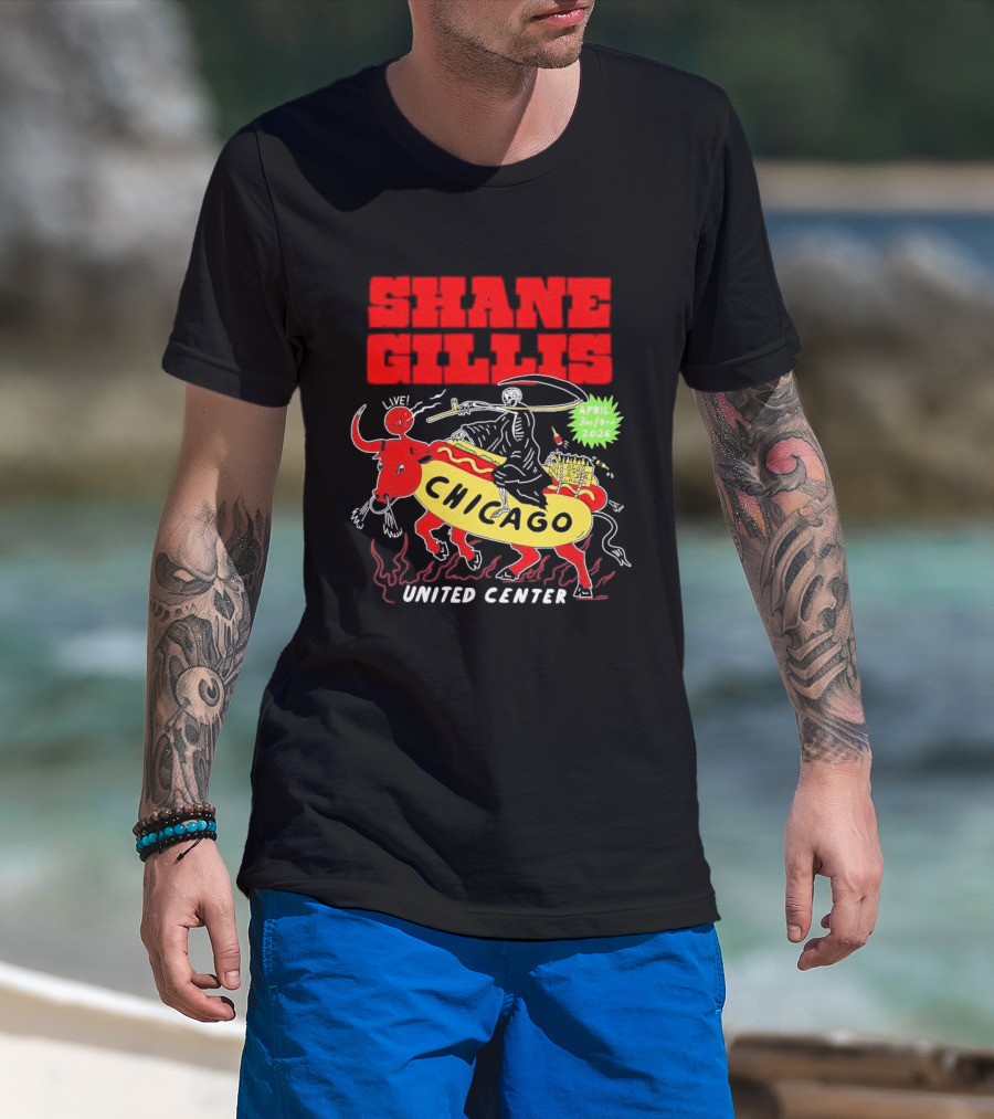 Shane Gillis Chicago April 3 4 2026 United Center T-Shirt
