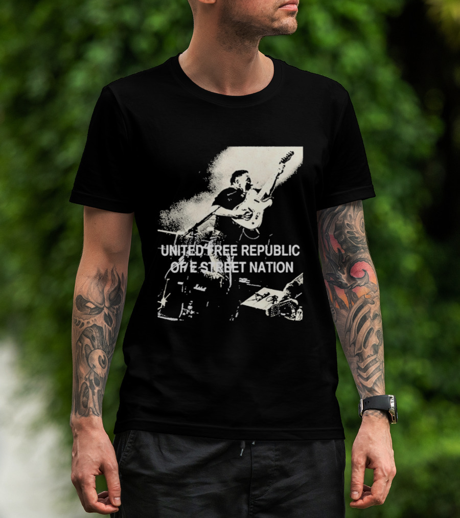 Bruce Springsteen 2026 Land Of Hope And Dreams American Tour United Free Republic One Street Nation T-Shirt