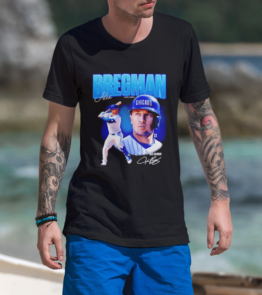 Bregman Alex Chicago #3 Baseball MLB T-Shirt