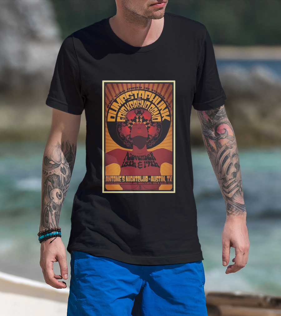 Dumpstaphunk Eric Krasno Band November 18th 19th Antone's Nightclub Austin TX Concert T-Shirt