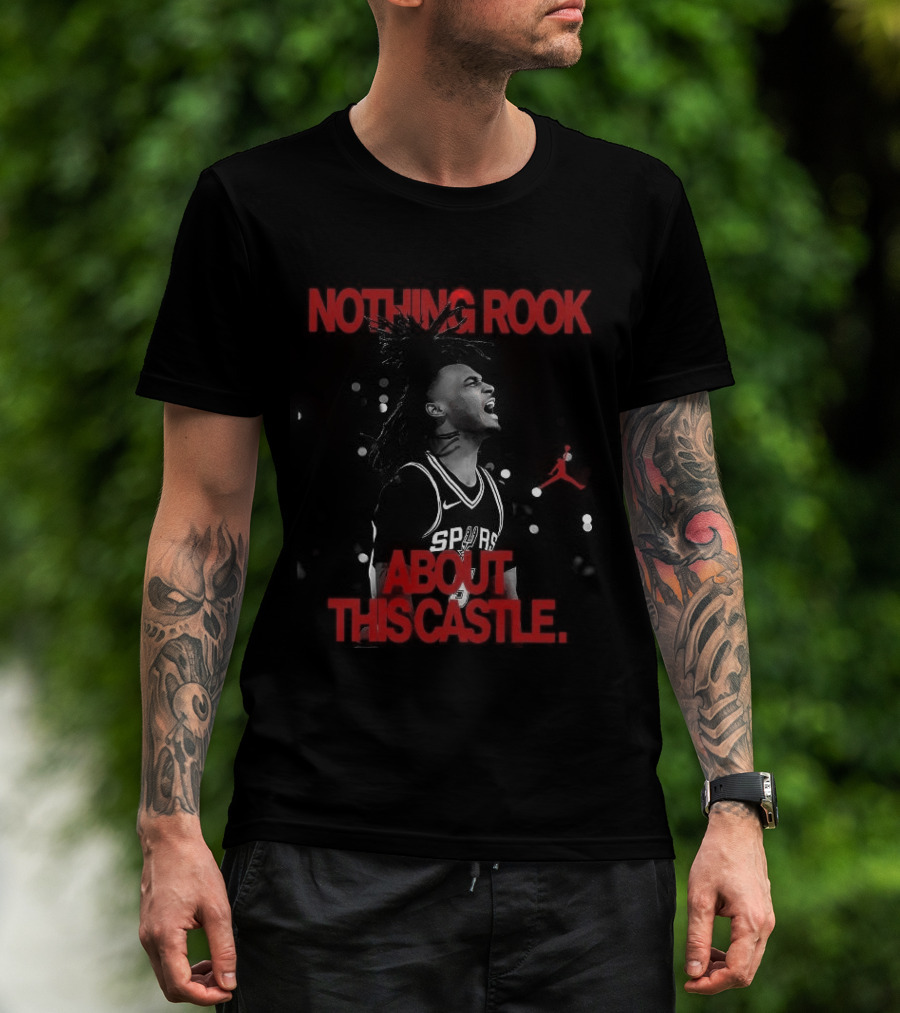 Victor Wembanyama Nothing Rook About This Castle T-Shirt