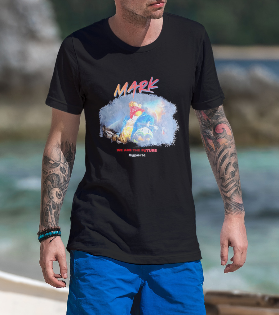 Mark Lee We Are The Future SuperM Vision T-Shirt