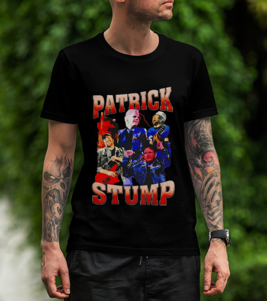 Patrick Stump Stage Performance Montage T-Shirt