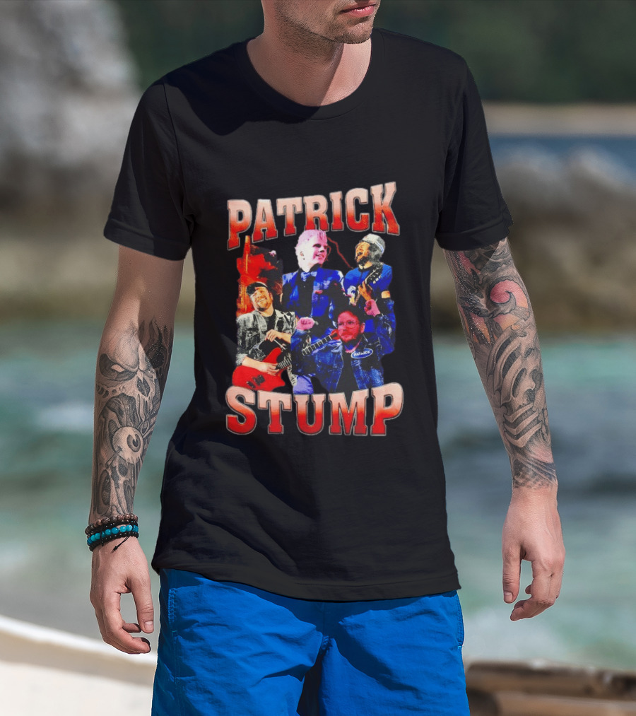 Patrick Stump Stage Performance Montage T-Shirt