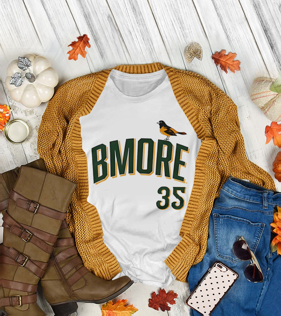 Baltimore Orioles Bmore 35 City Connect Bird T-Shirt
