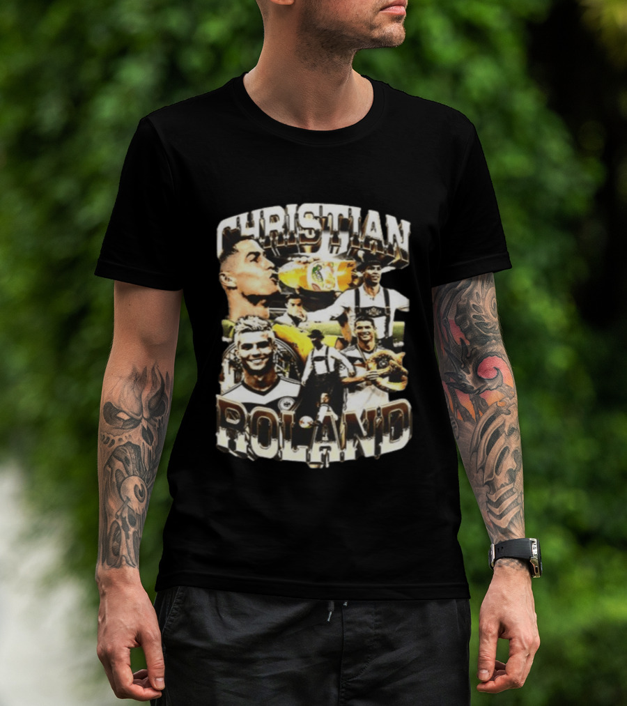 Christian Roland German Culture Beer Oktoberfest Soccer T-Shirt