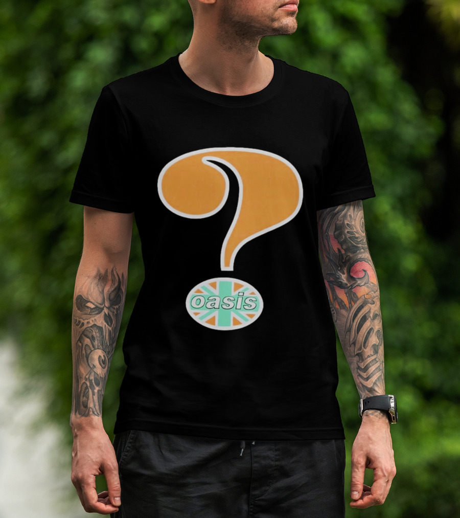 Pleasures Oasis Question Mark Union Jack T-Shirt