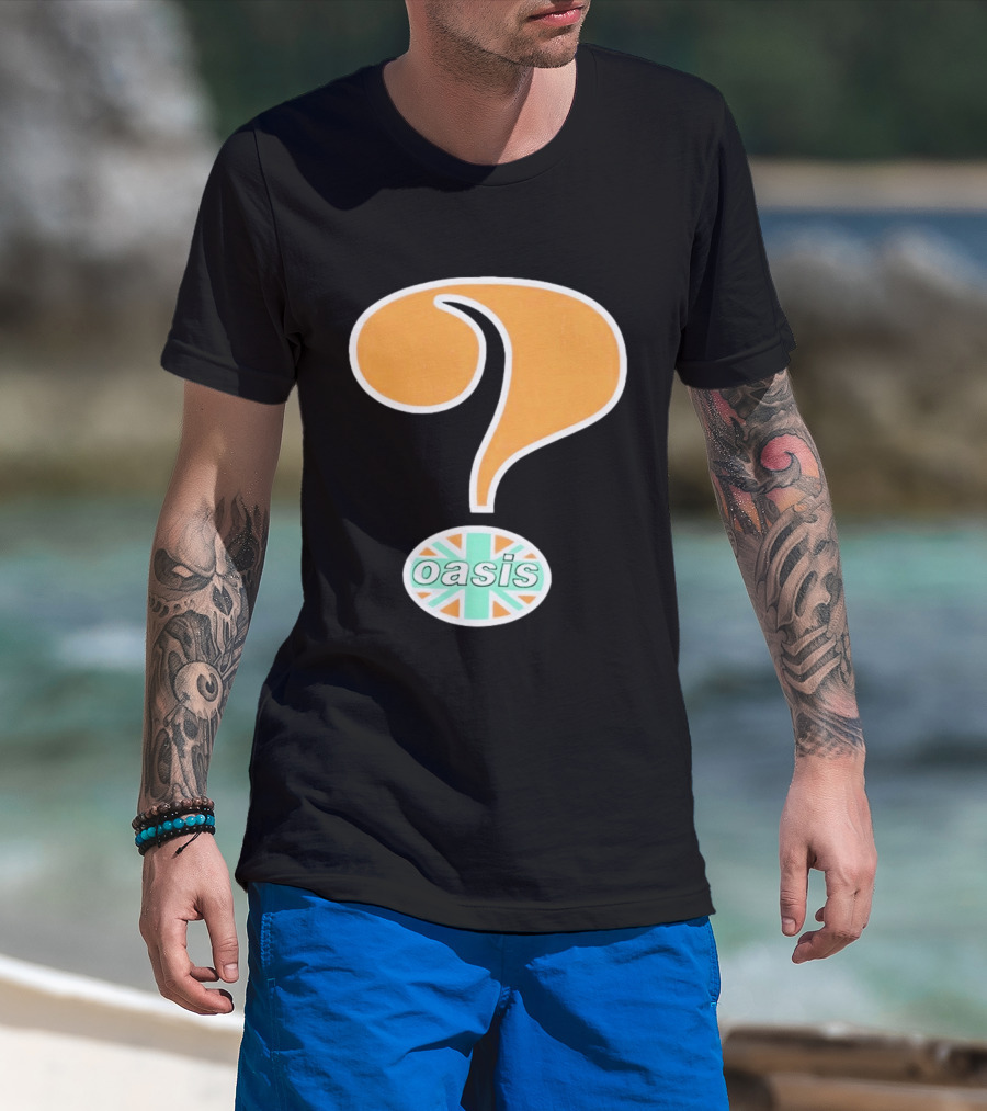 Pleasures Oasis Question Mark Union Jack T-Shirt