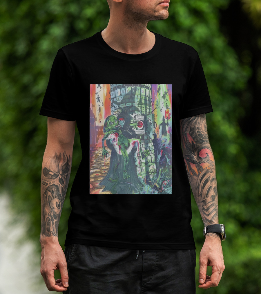 Puscifer Bethlehem Pennsylvania 2026 Wind Creek Event Center April 3 With Alien And Mysterious Figures T-Shirt