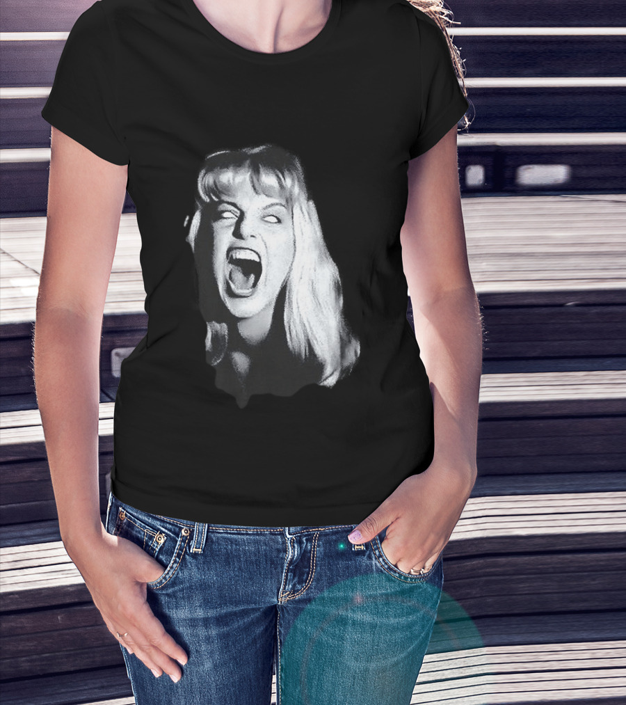 Laura Palmer Scream Twin Peaks Horror T-Shirt