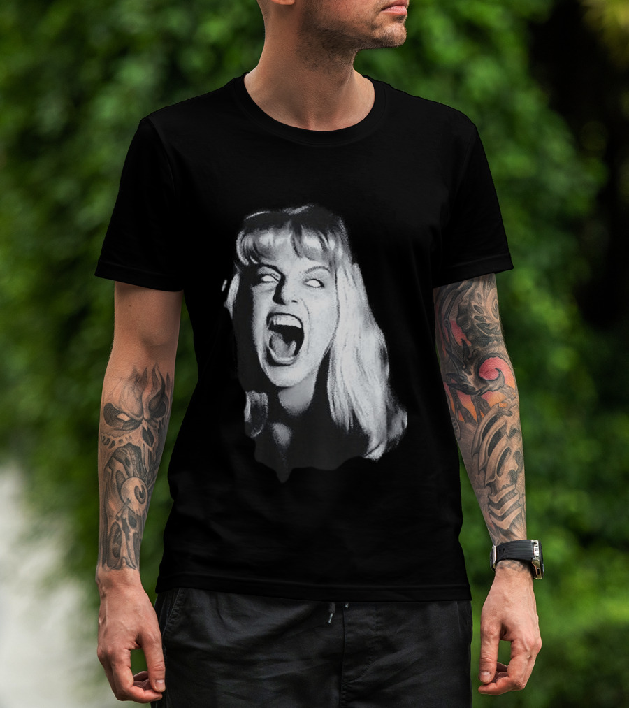 Laura Palmer Scream Twin Peaks Horror T-Shirt