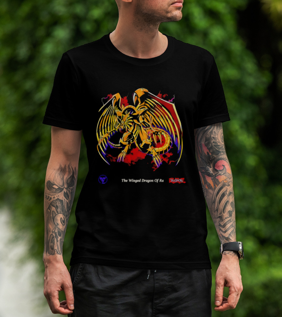 Yu Gi Oh The Winged Dragon Of Ra Symbolic Gold T-Shirt