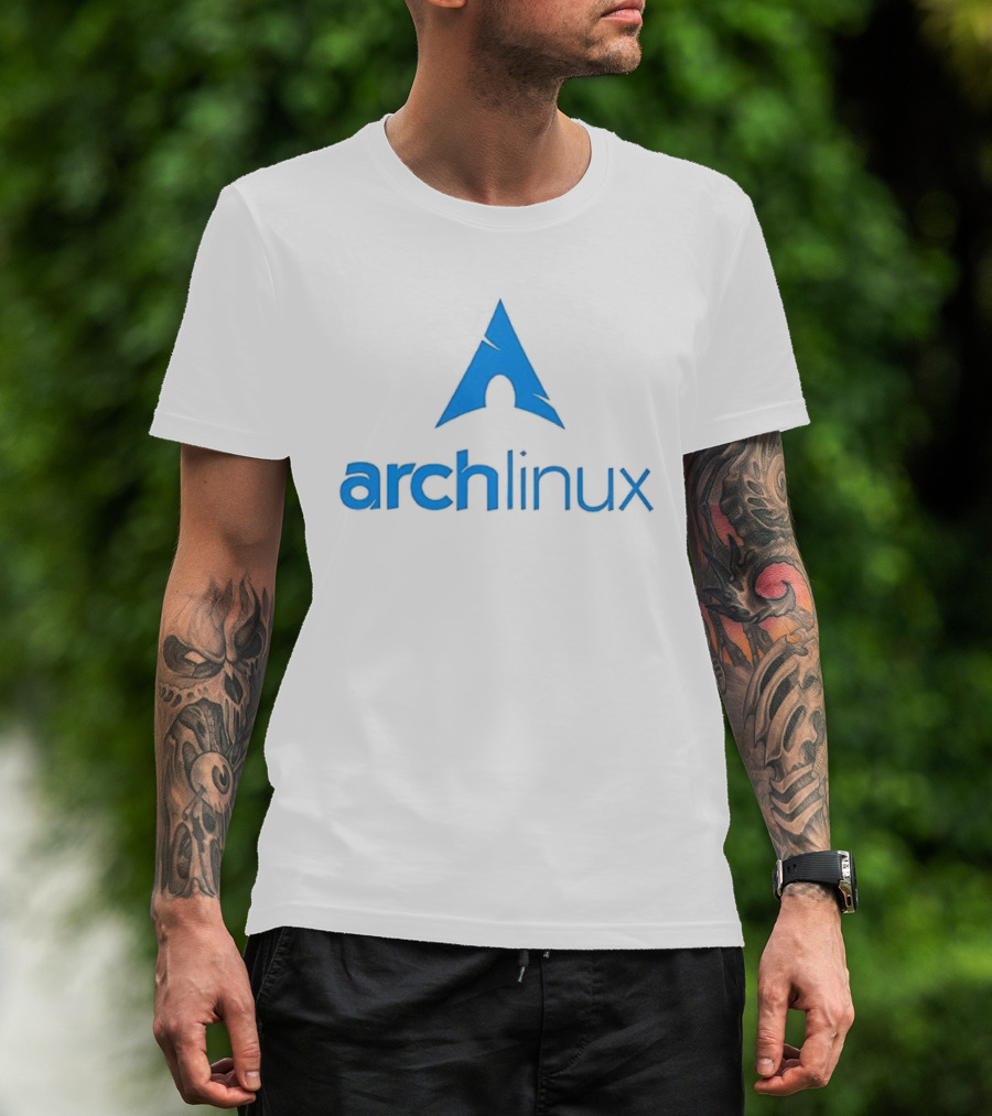 Arch Linux Blue A T-Shirt