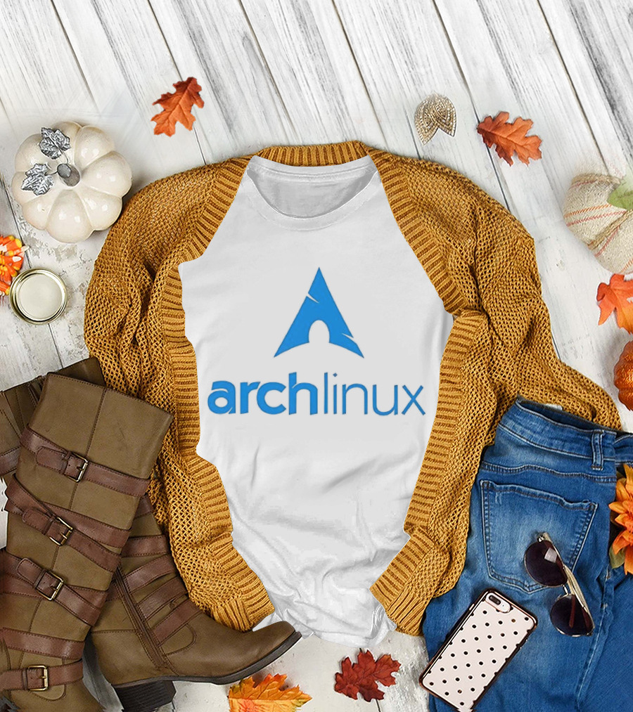 Arch Linux Blue A T-Shirt