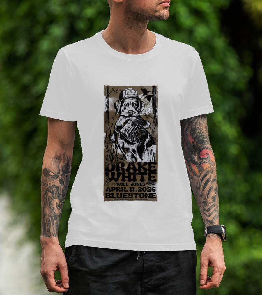 Drake White April 11 2026 Bluestone Columbus OH With Will Jones The Other Church Of Country Music T-Shirt