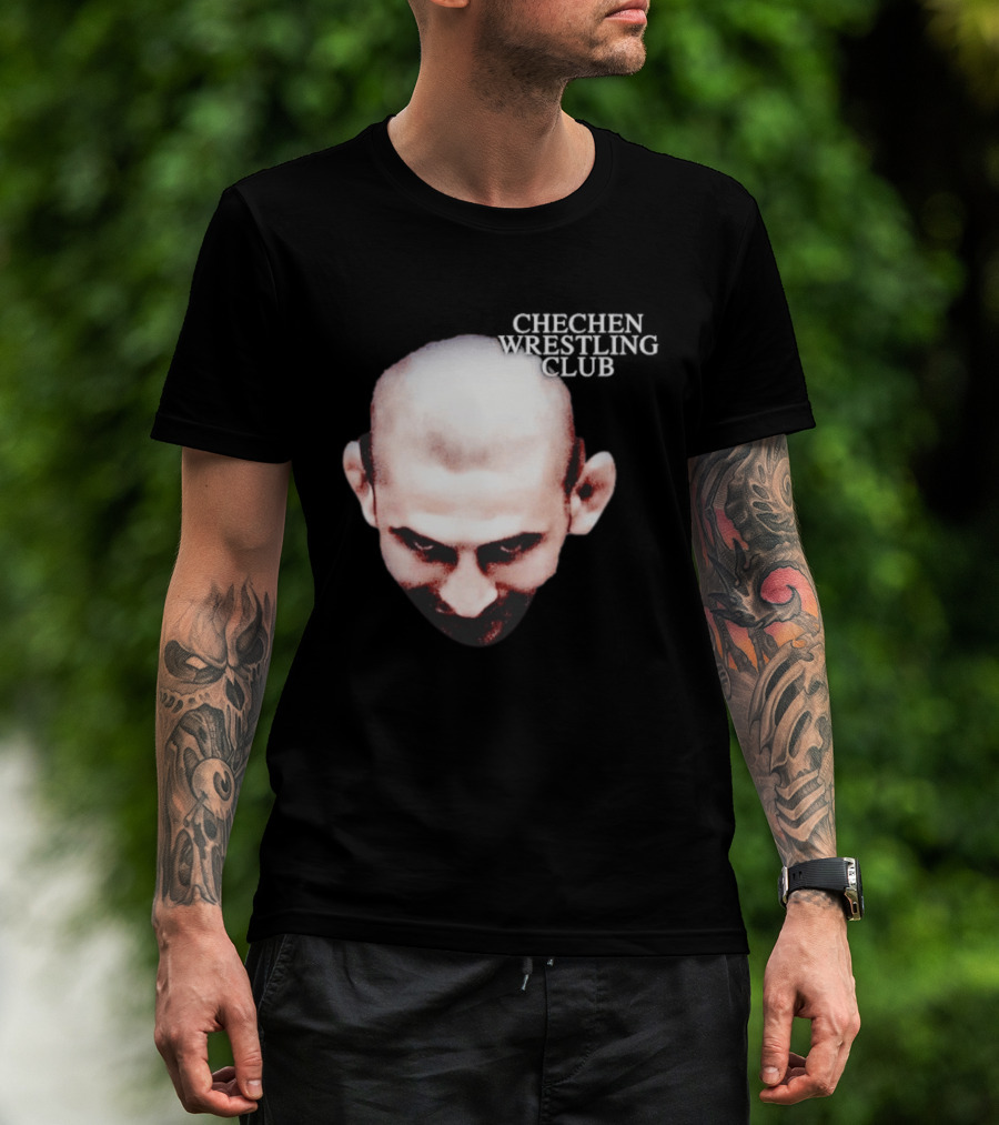 Khamzat Chechen Wrestling Club Warrior Face T-Shirt