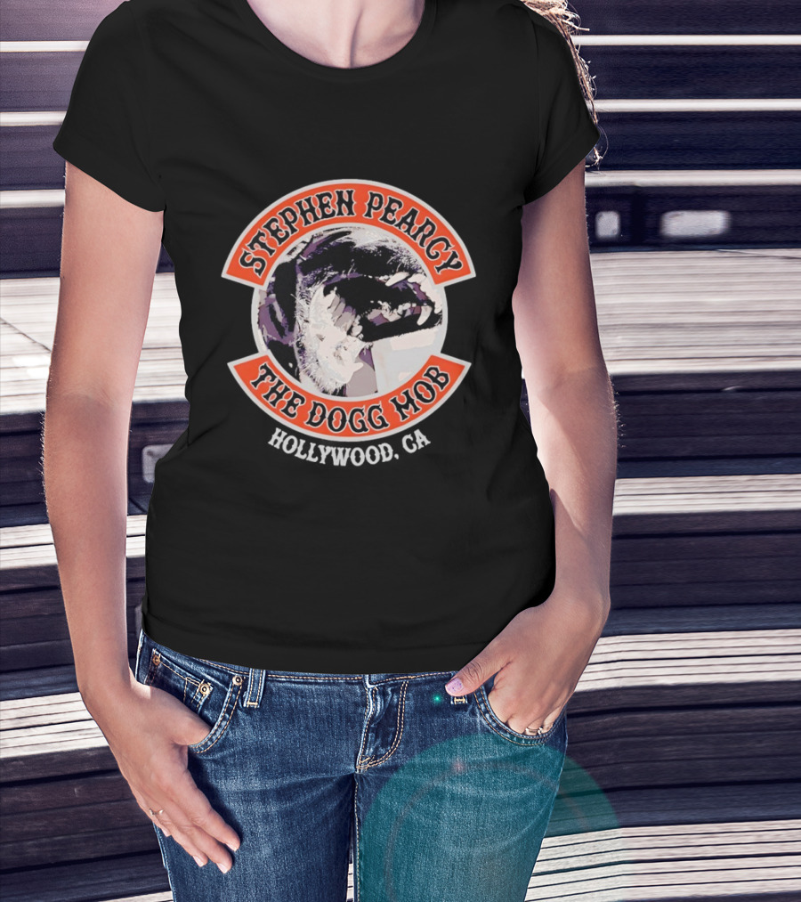 Stephen Pearcy The Dogg Mob Hollywood CA Vintage Rock Band T-Shirt