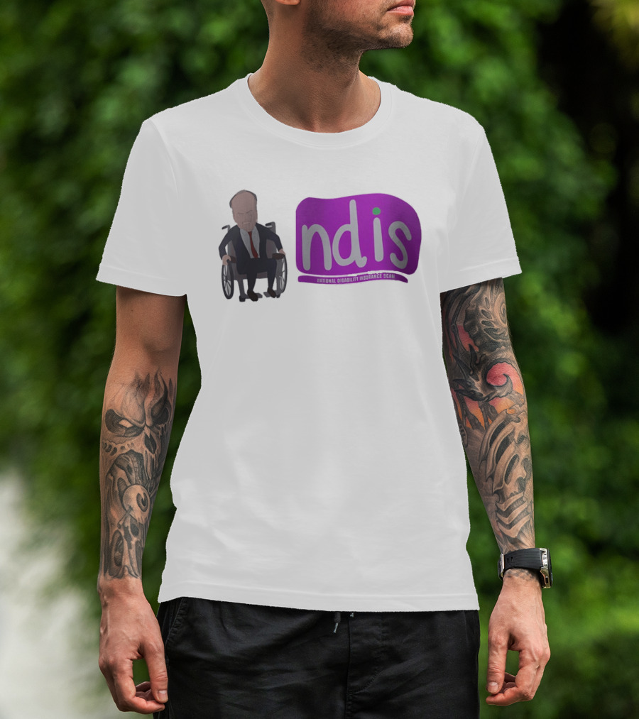 National Disability Insurance Scam NDIS Roots Riches T-Shirt