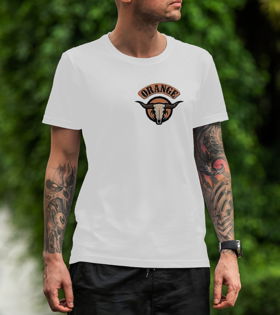 Zach Tour Something In The Orange Burn Burn Burn I Remember Everything Cow Skull T-Shirt