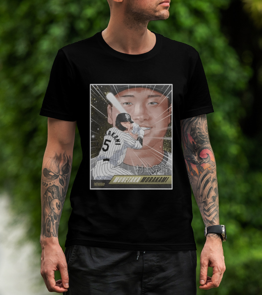 2026 White Sox AAPI Heritage Night Munetaka Murakami Infield T-Shirt