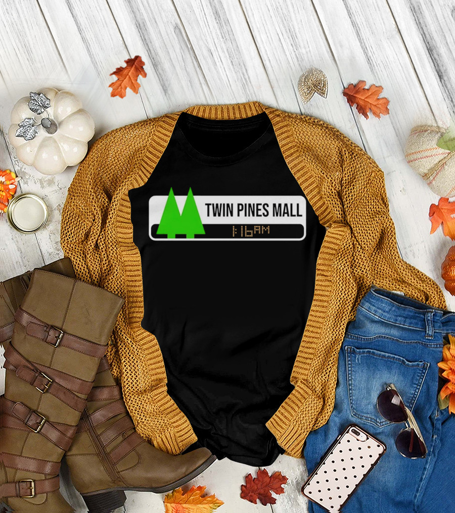 Back to the Future Twin Pines Mall 1:16 AM T-Shirt