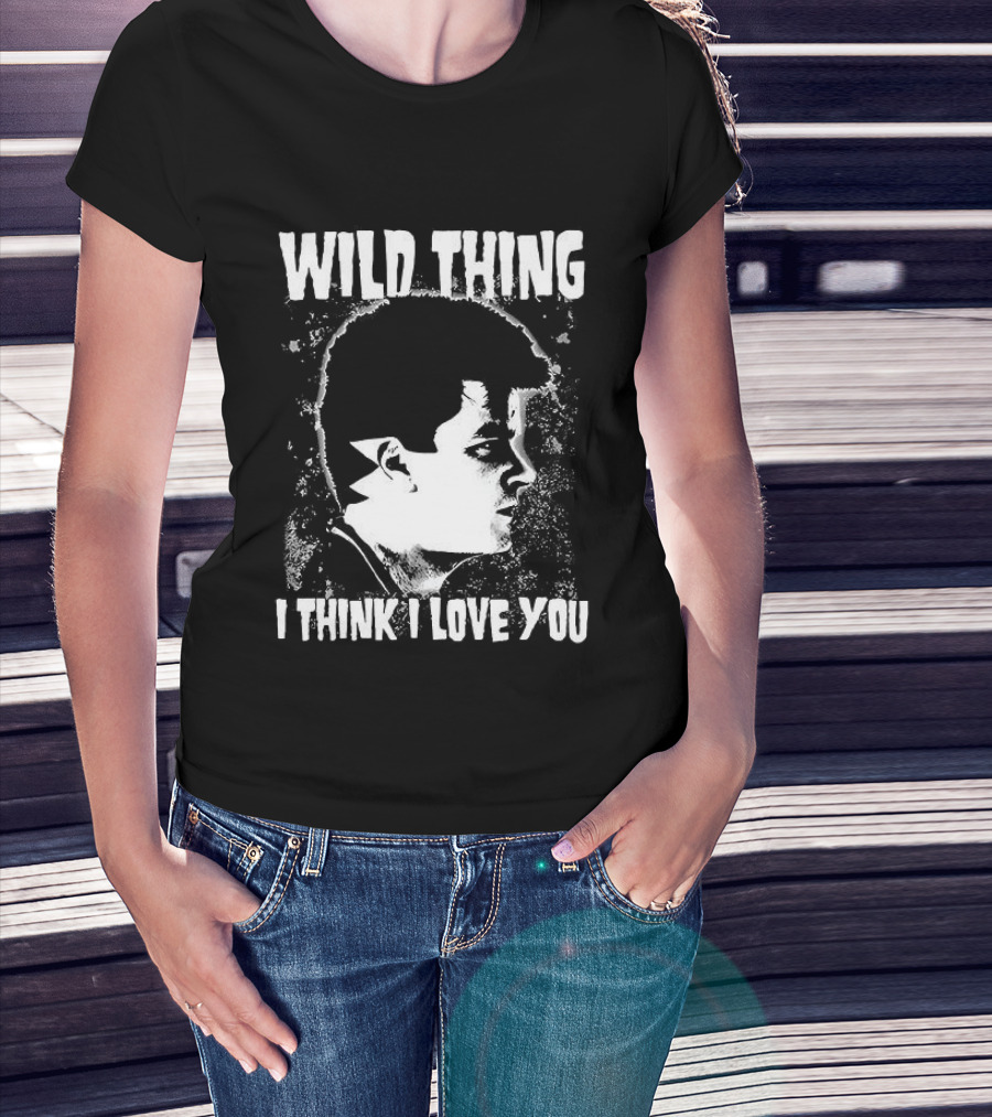 Ricky Vaughn Wild Thing I Think I Love You Major League T-Shirt