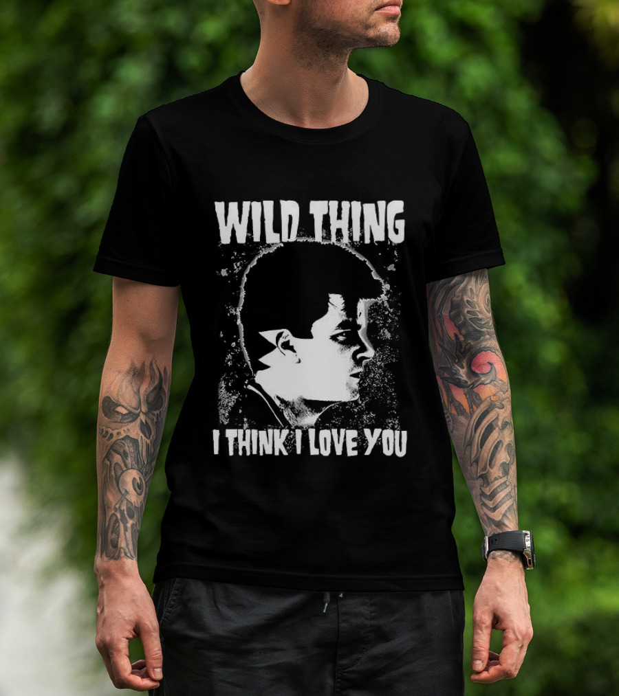 Ricky Vaughn Wild Thing I Think I Love You Major League T-Shirt