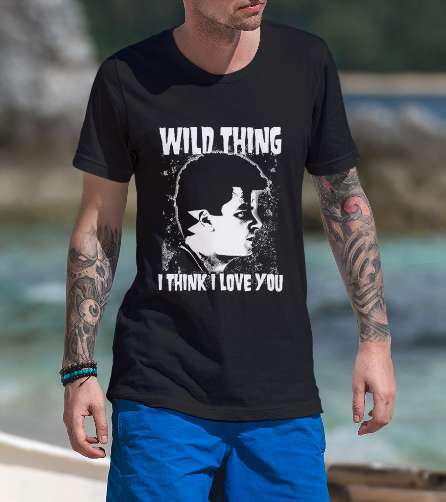 Ricky Vaughn Wild Thing I Think I Love You Major League T-Shirt