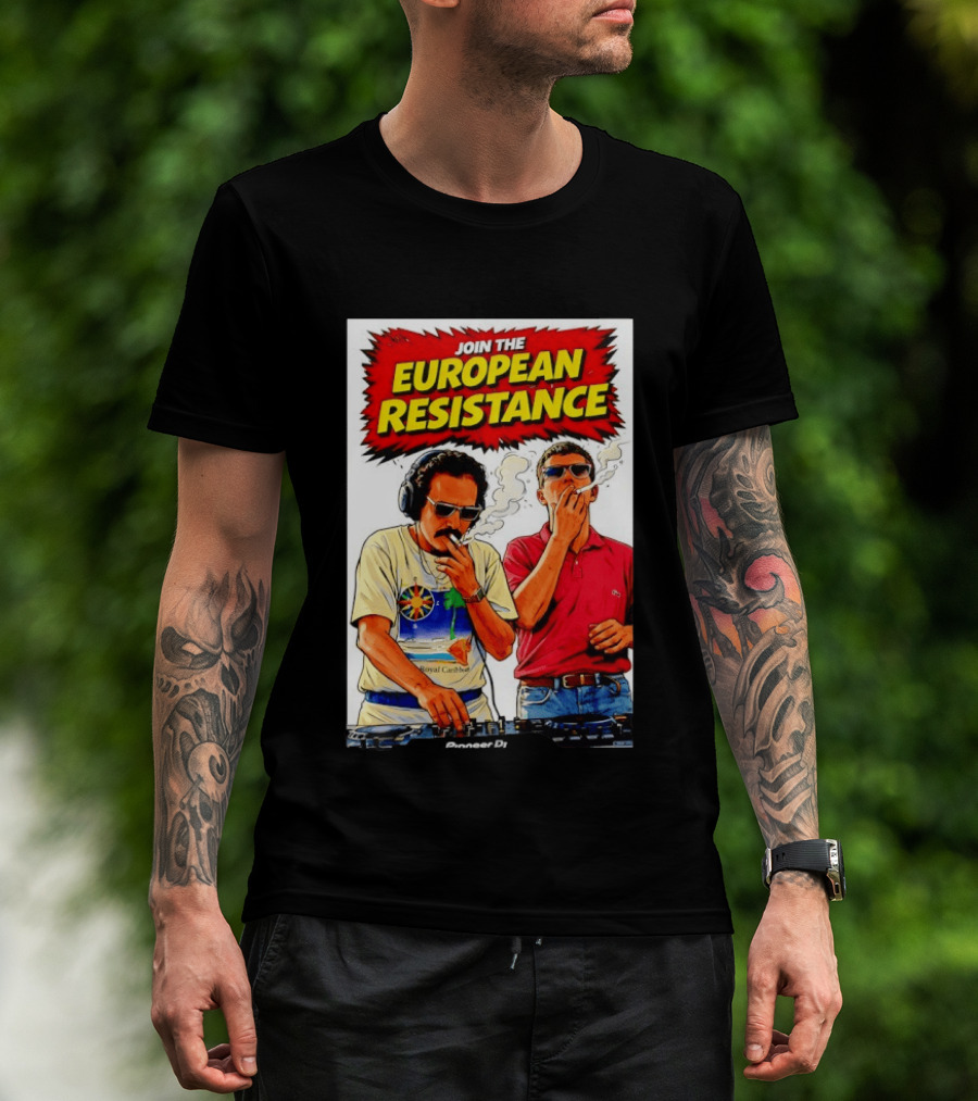 DJ Pioneer Join The European Resistance Grand Theft Auto T-Shirt