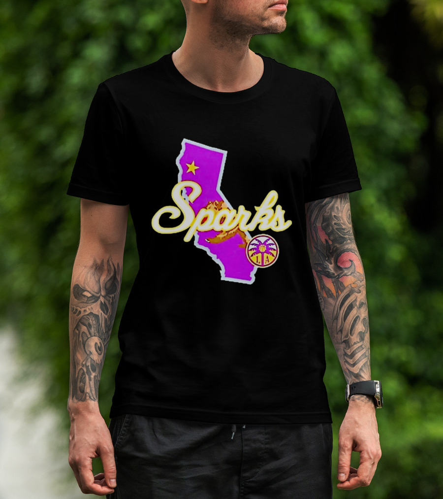 Los Angeles Sparks Hometown 2026 WNBA Draft New Era T-Shirt