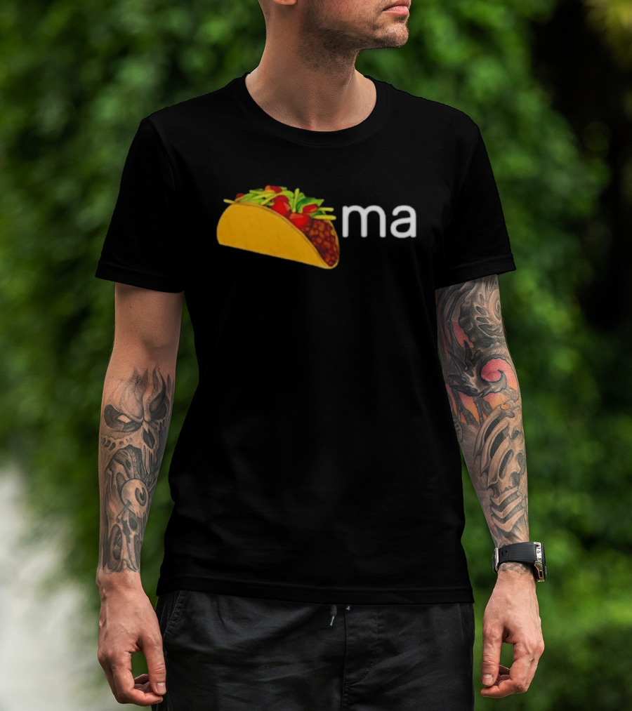 Tacoma Taco Graphic Text Food Pun Mexican Cuisine Humor Trend T-Shirt