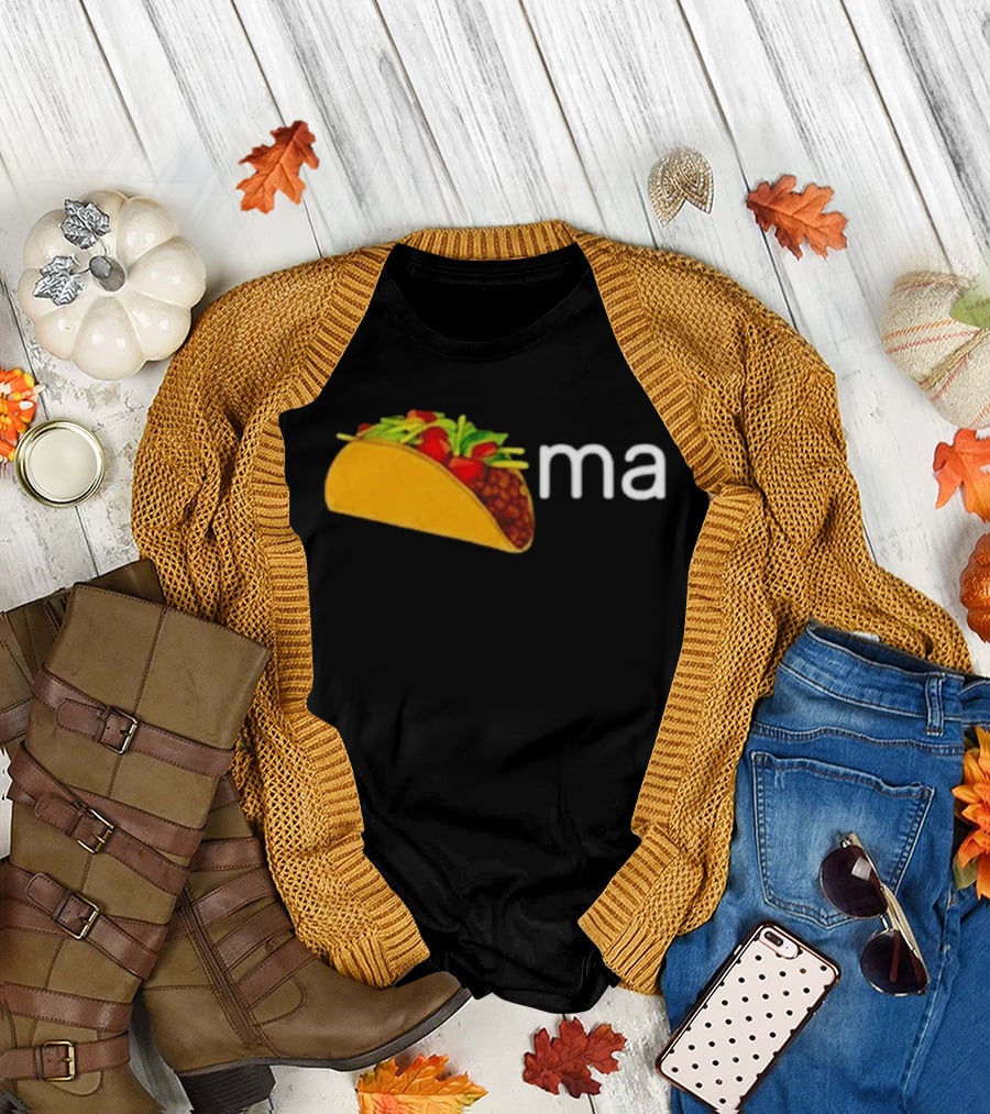 Tacoma Taco Graphic Text Food Pun Mexican Cuisine Humor Trend T-Shirt