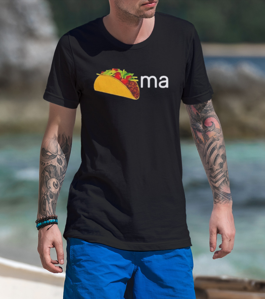 Tacoma Taco Graphic Text Food Pun Mexican Cuisine Humor Trend T-Shirt