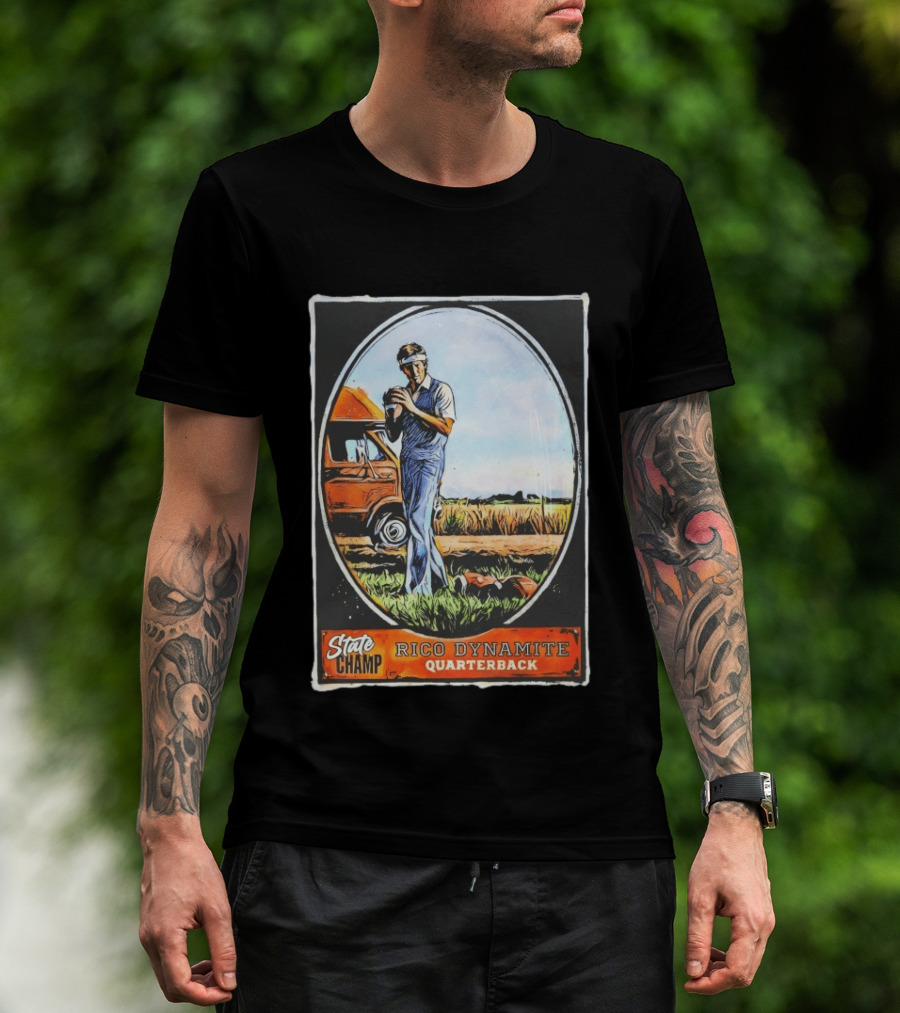 State Champ Rico Dynamite Quarterback Napoleon T-Shirt