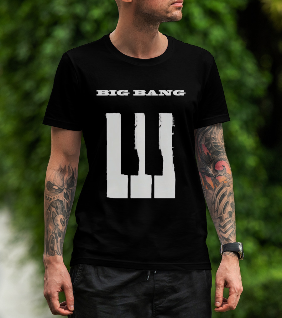 Big Bang Is Back Iconic Three Pillar T-Shirt