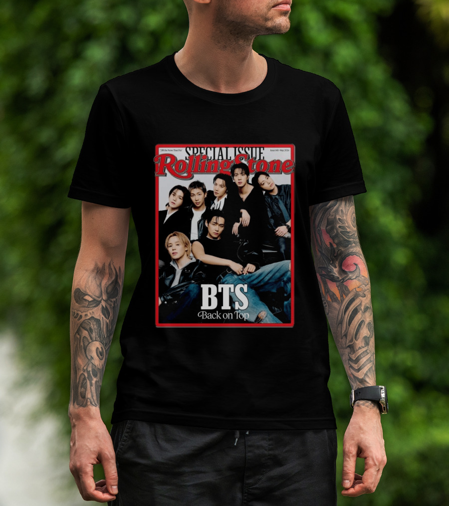 Rolling Stone Special Issue BTS Back On Top T-Shirt