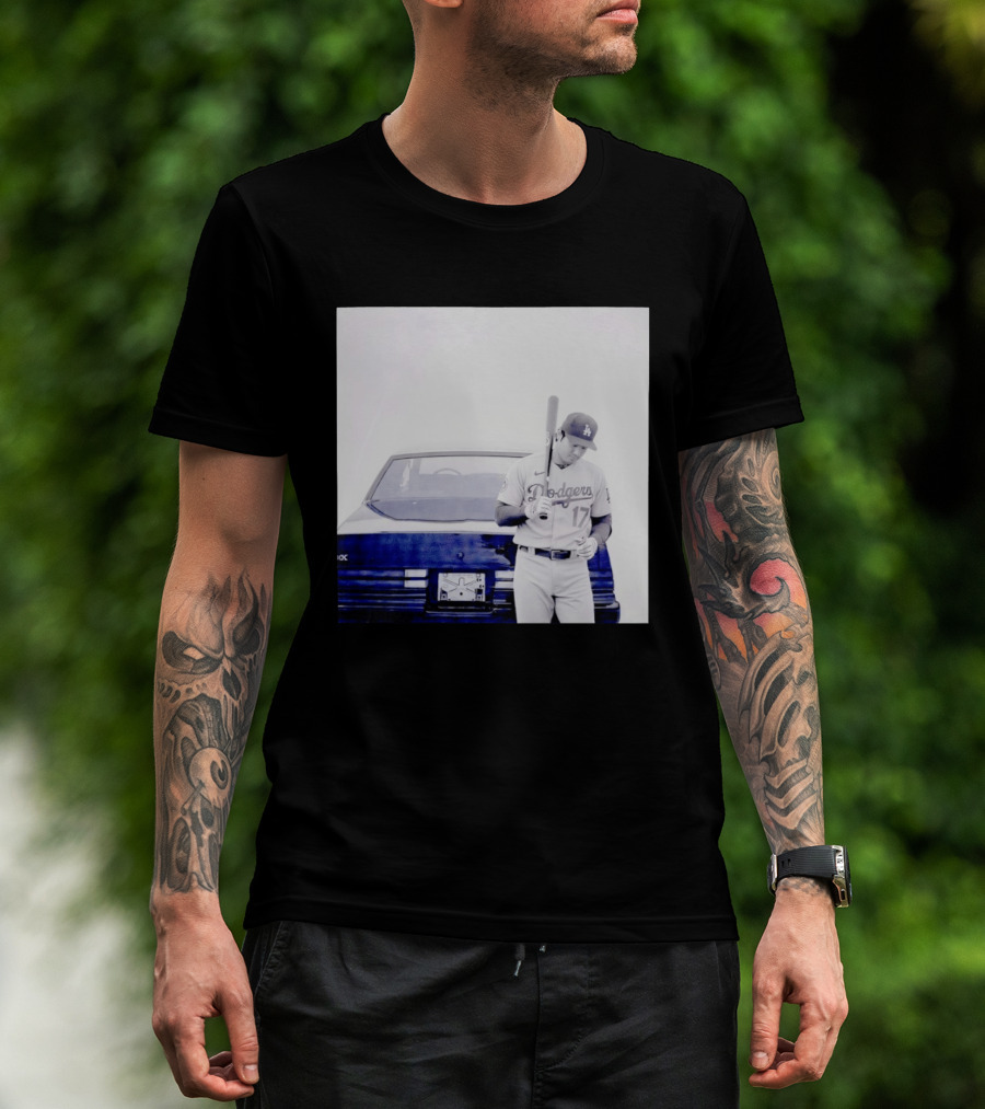 Shohei Ohtani Dodgers 17 Baseball Streetwear T-Shirt