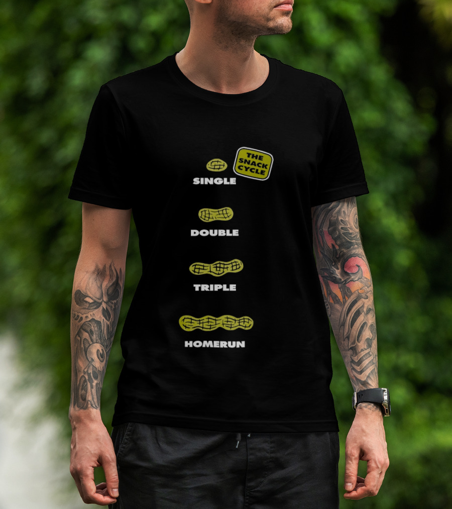 Plate Crate Snack Cycle Crumble Crunch Munch Nom Nom T-Shirt