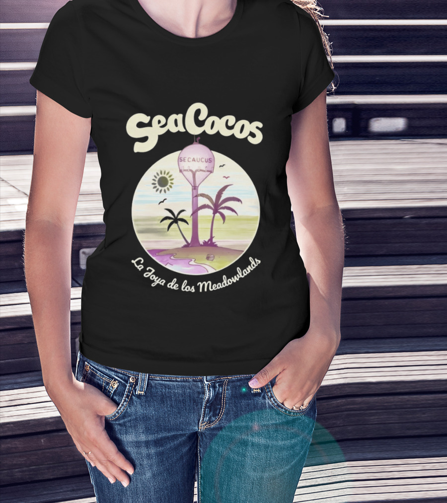 Sea Cocos Secaucus NJ Palm Meadowlands La Joya De Los Meadowlands T-Shirt