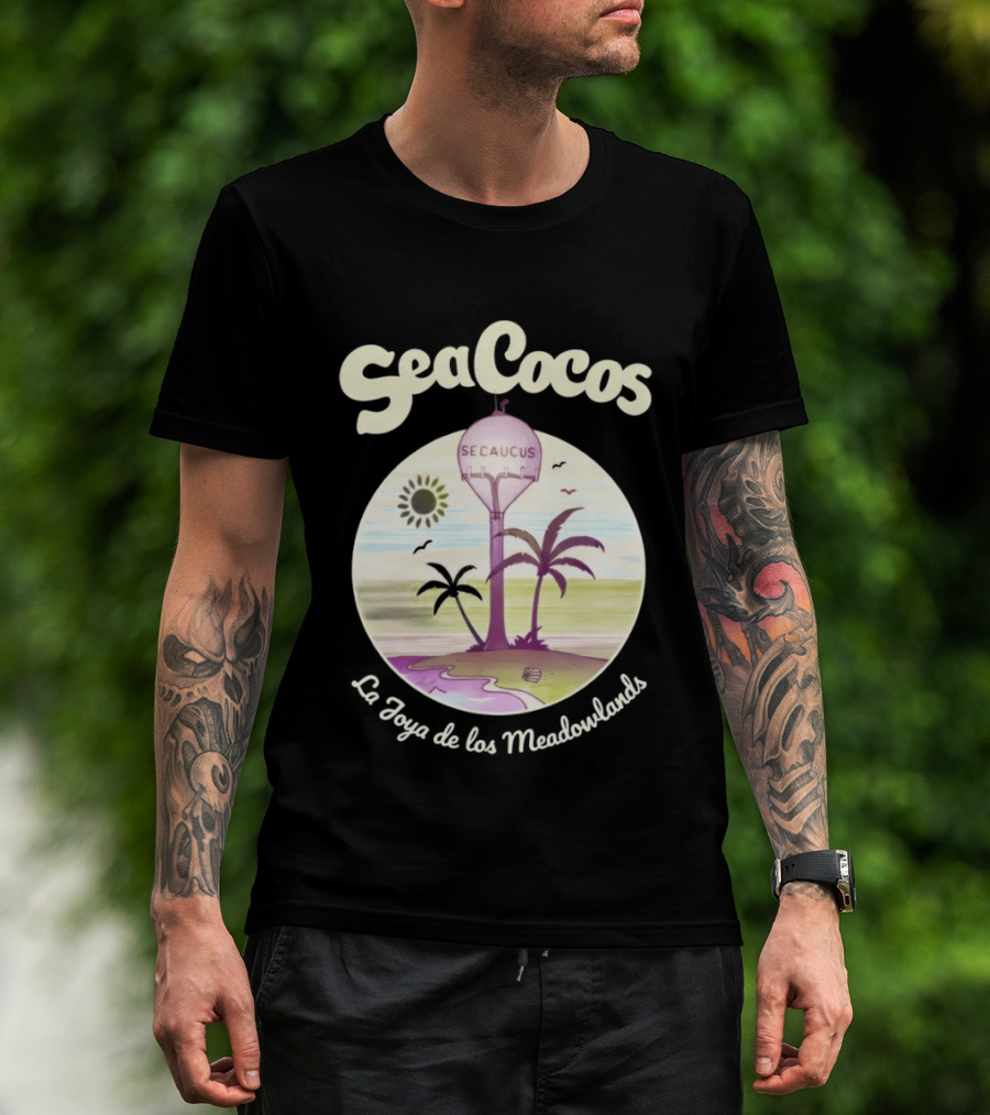 Sea Cocos Secaucus NJ Palm Meadowlands La Joya De Los Meadowlands T-Shirt