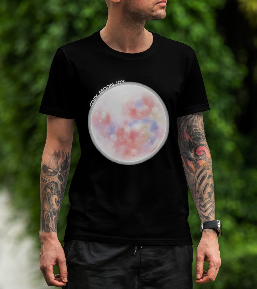 Artemis II Watercolor Copy Moon Joy T-Shirt