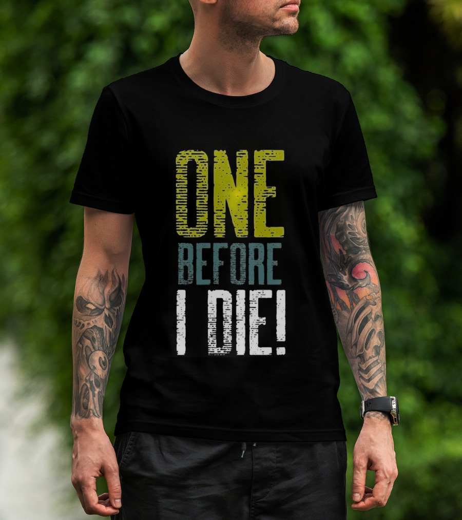 Buffalo Sabres One Before I Die Fan T-Shirt