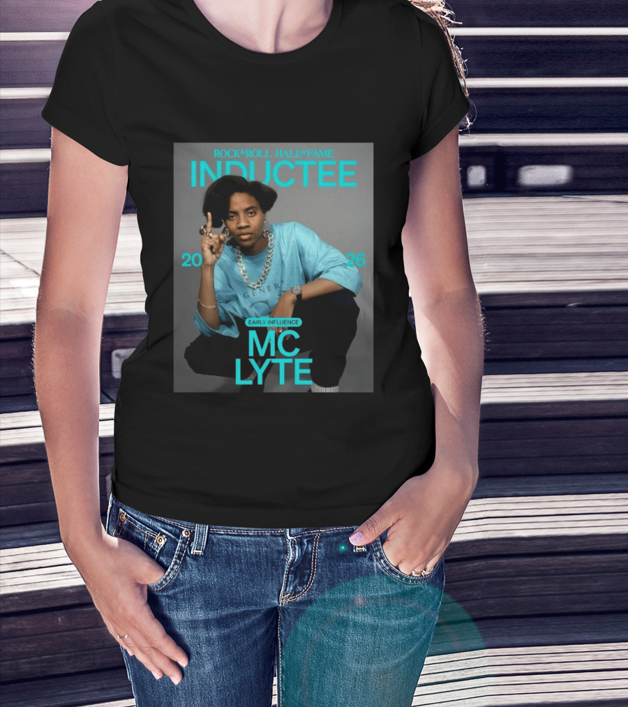 Rock Roll Hall Of Fame 2026 Inductee Early Influence Mc Lyte T-Shirt